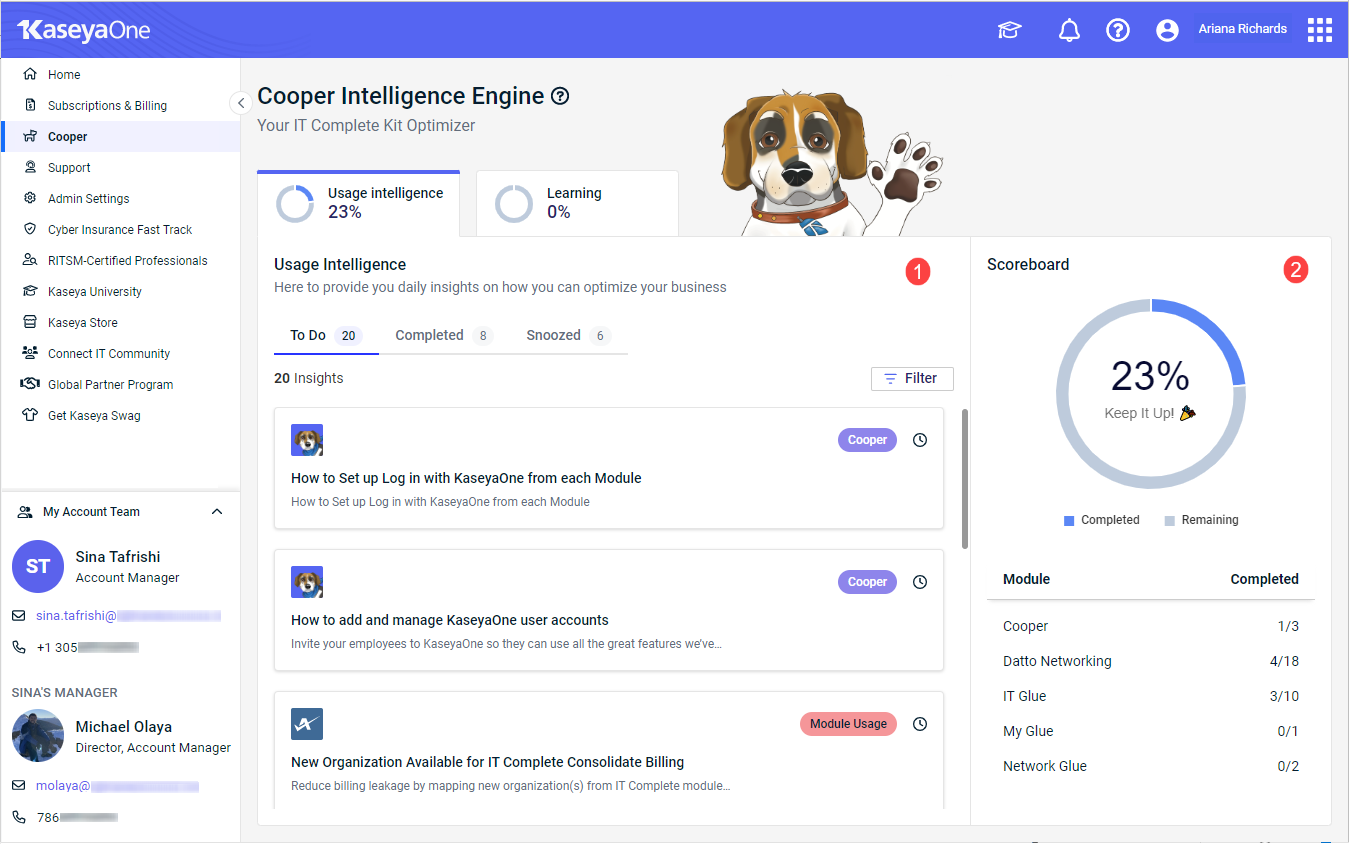 Cooper Intelligence Engine
